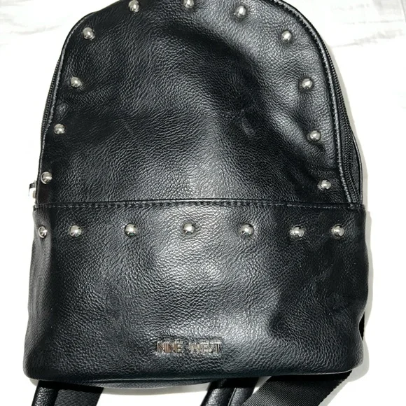 Nine West Black Studded Backpack Women main image 4